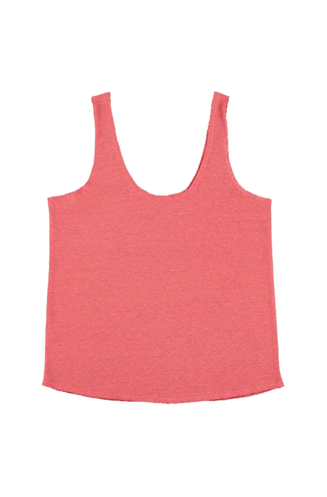 slou-sister-department-top-v-neck-coral-linen