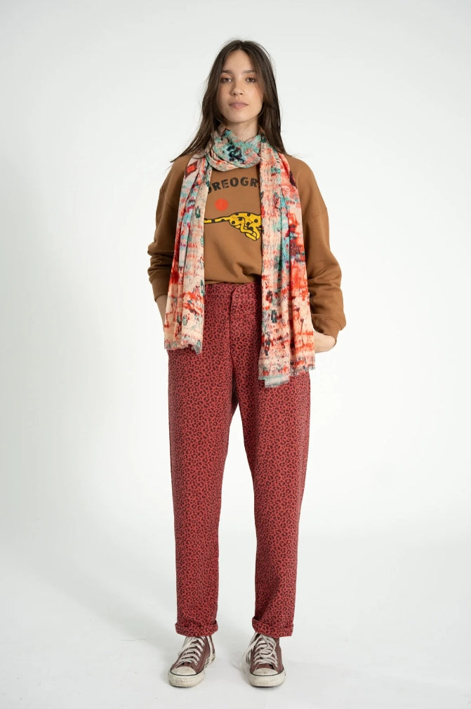 slou-sisters-department-spodnie-animal-print-pink