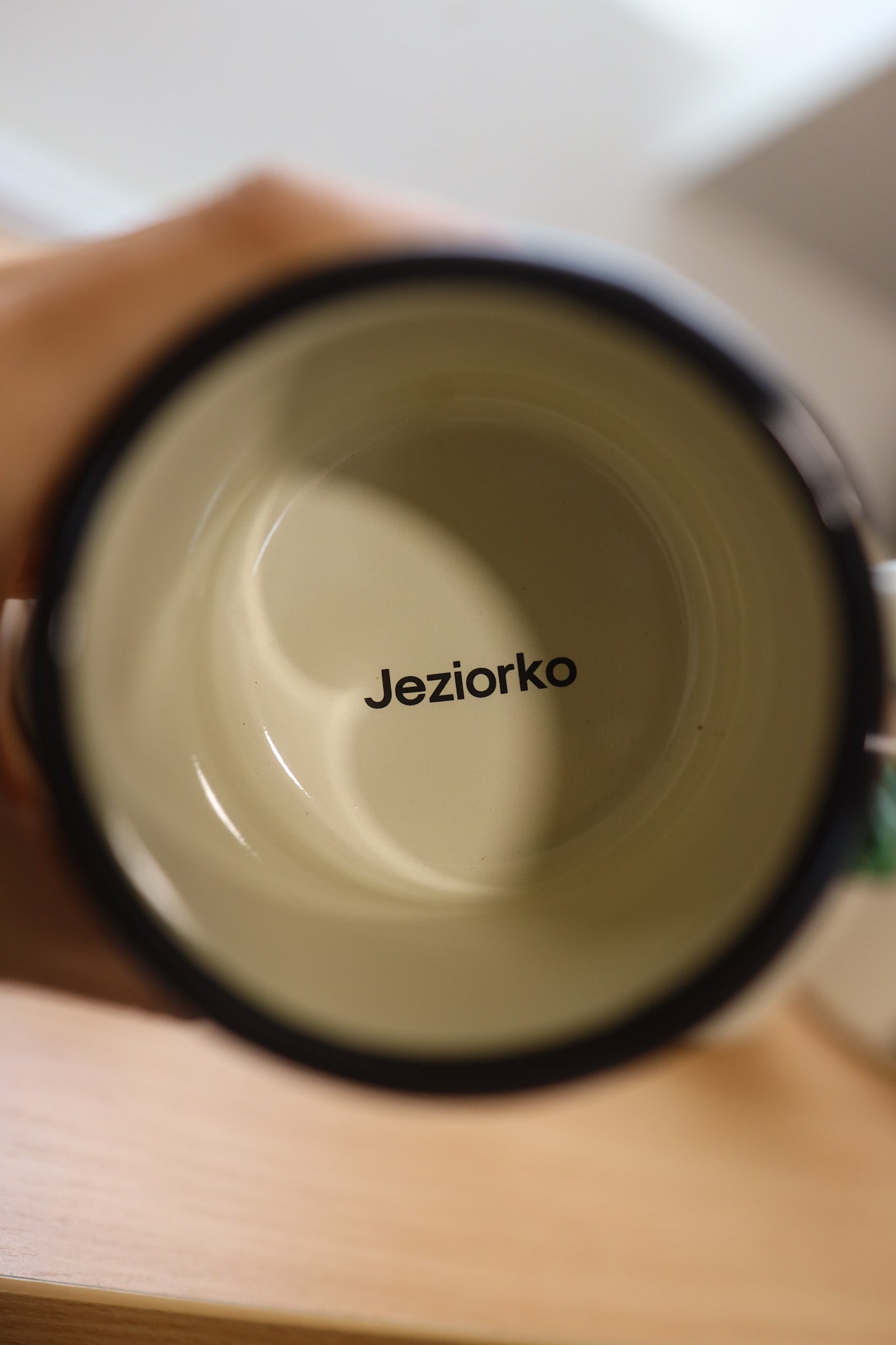 Kubek emaliowany Jeziorko