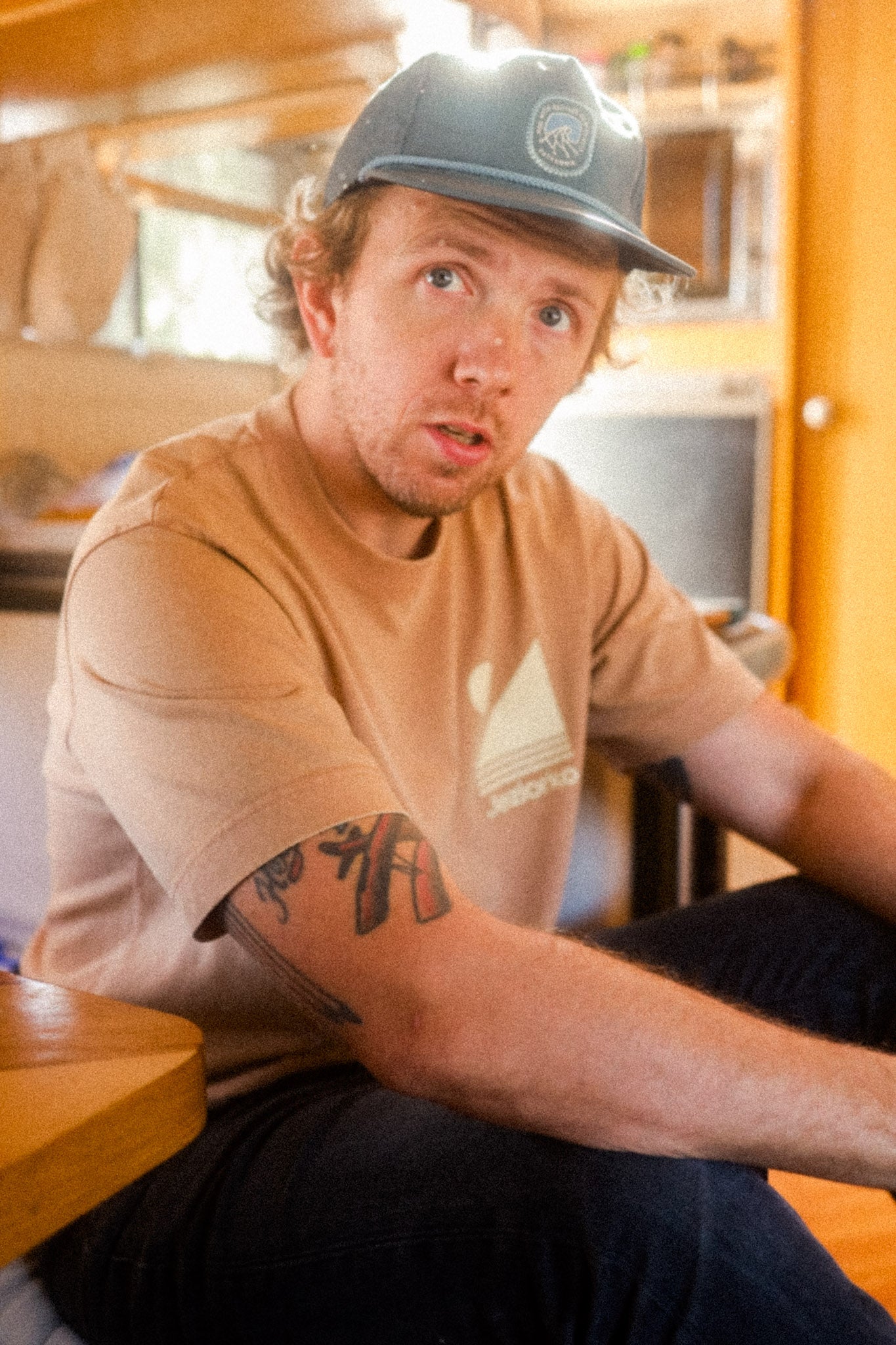 Tshirt Jeziorko Vintage Latte