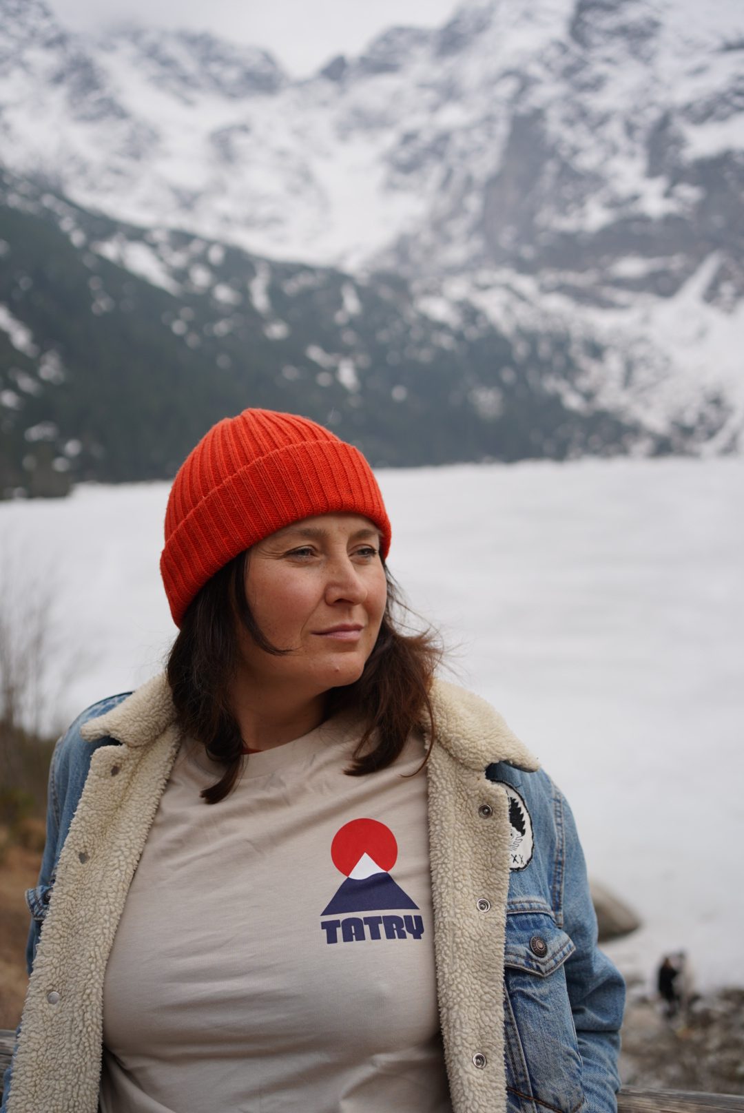 T shirt Tatry o zachodzie