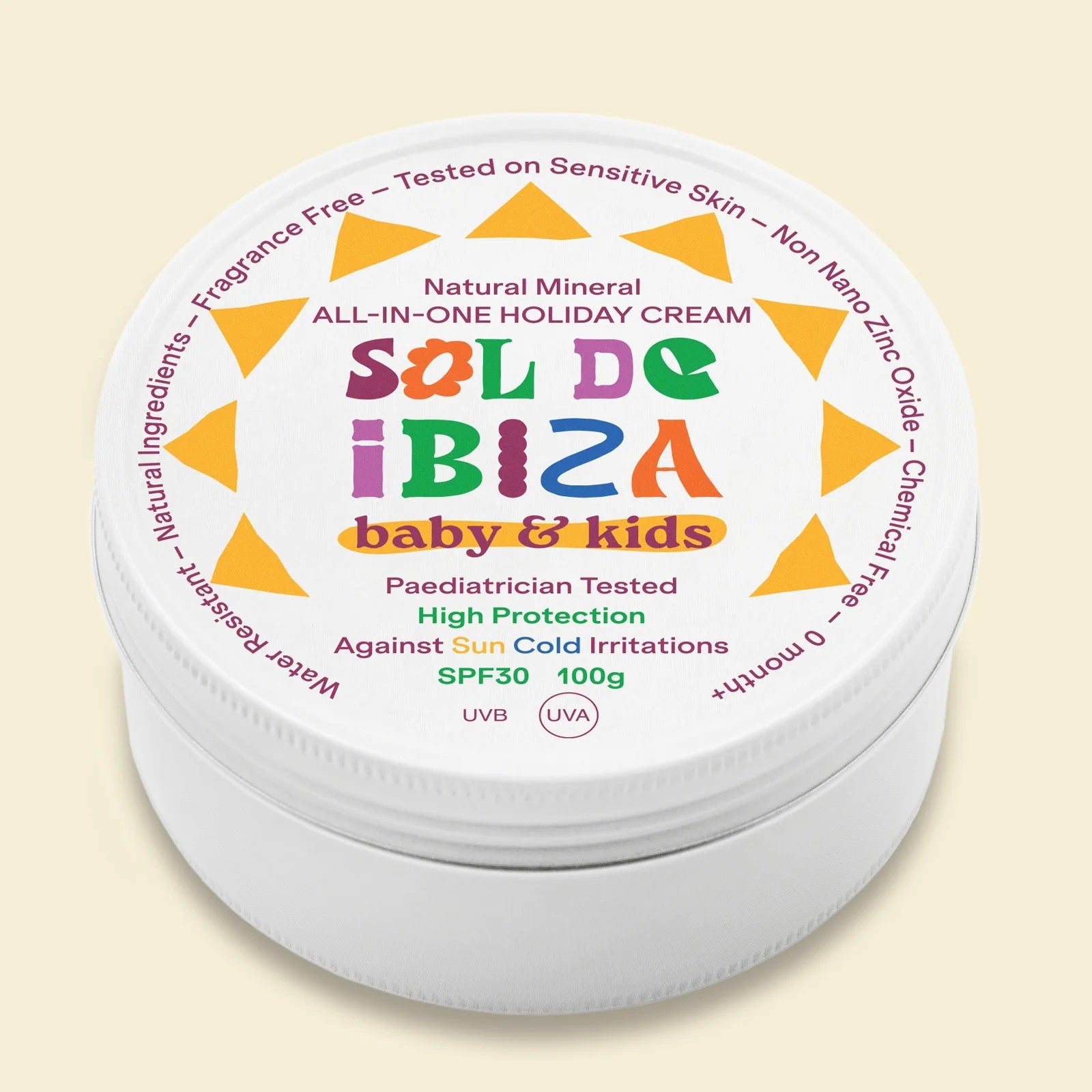 Krem Natural All in One Holiday Cream Baby SPF30