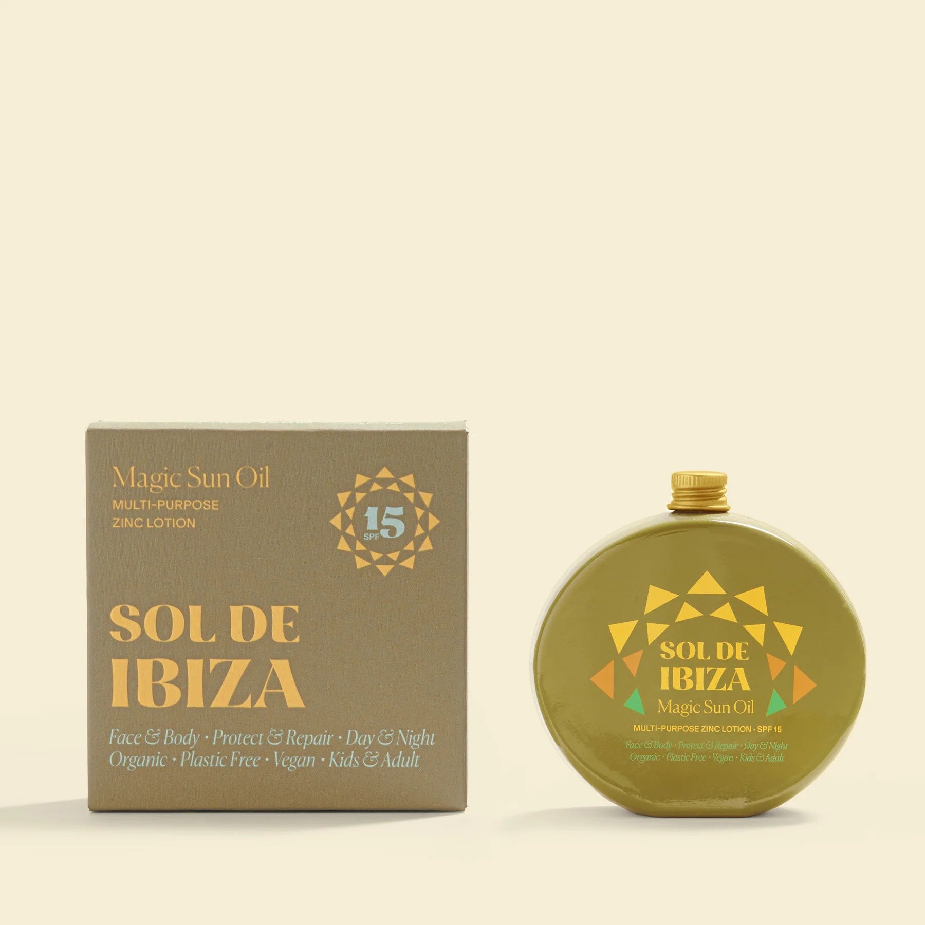 Olejek Face &amp; Body Magic Sun Oil SPF15