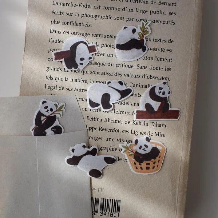 Naklejki Cereal Baby Panda
