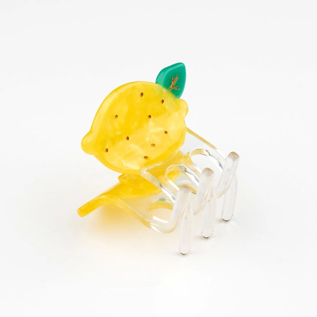 Mini klamra do włosów Cytryna