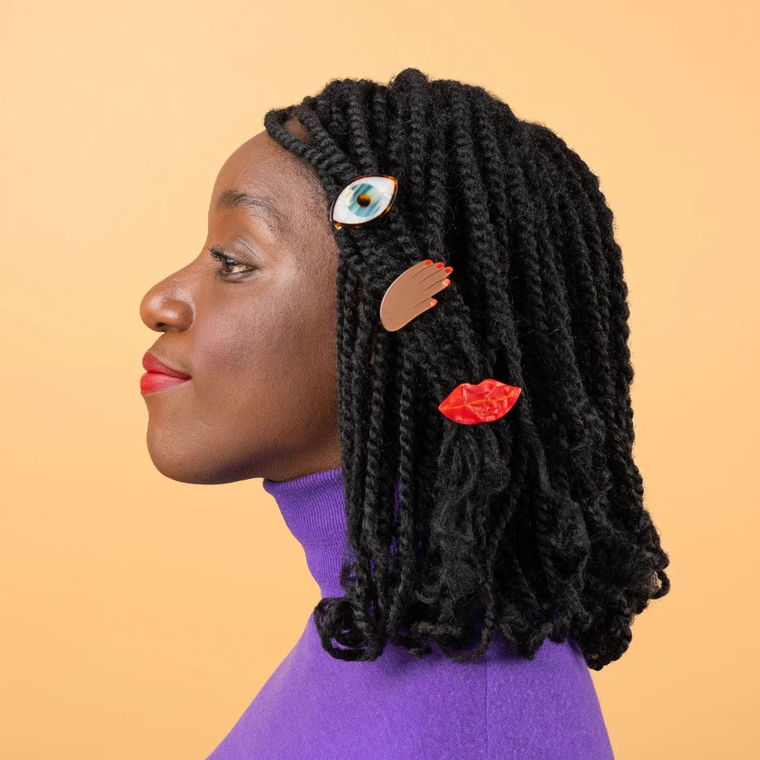 Spinka do włosów Oko