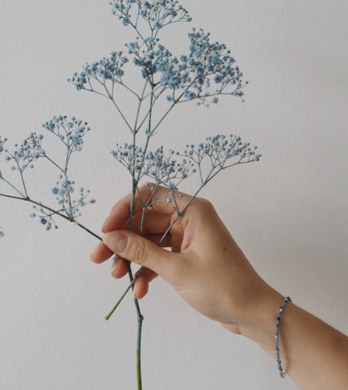 Bransoletka Nawleczone Kyanit