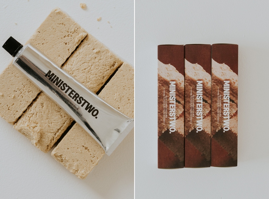 Pasta oczyszczająco-peelingująca Chałwa - obrazek 2