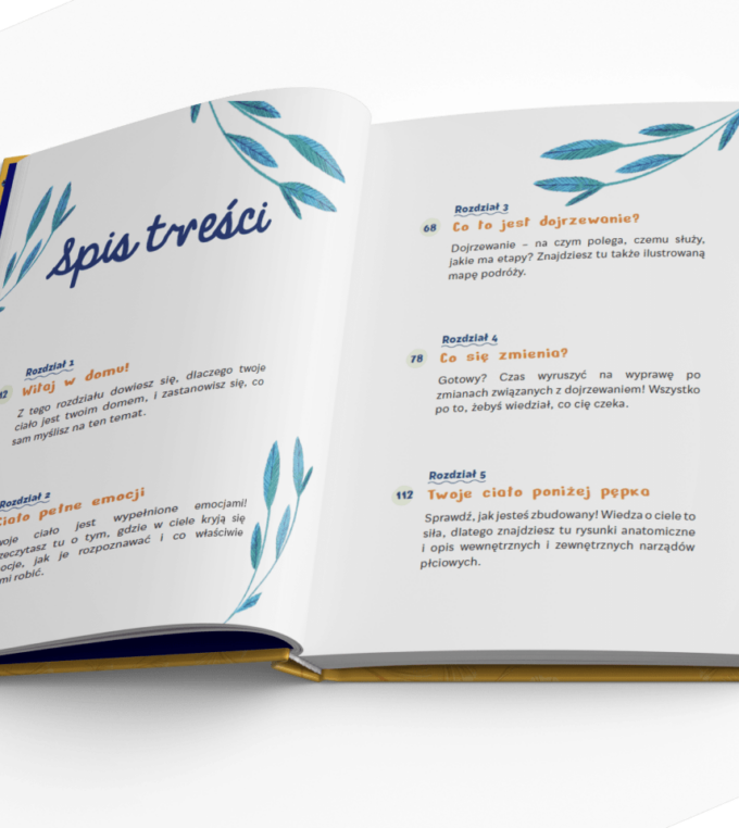 Twoje ciałopozytywne dojrzewanie dla chłopców