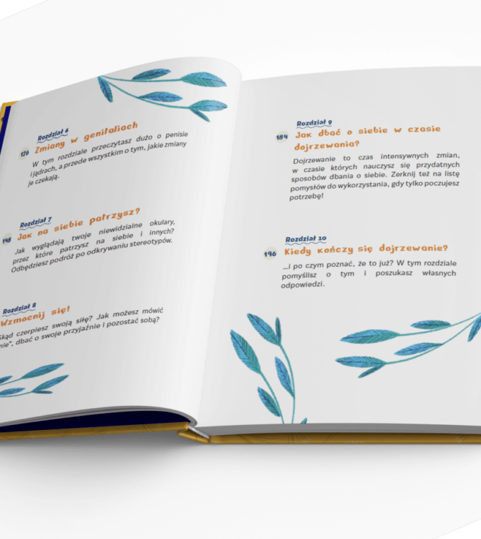 Twoje ciałopozytywne dojrzewanie dla chłopców