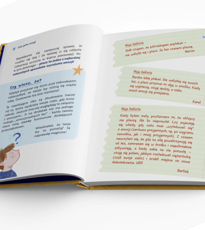 Twoje ciałopozytywne dojrzewanie dla chłopców