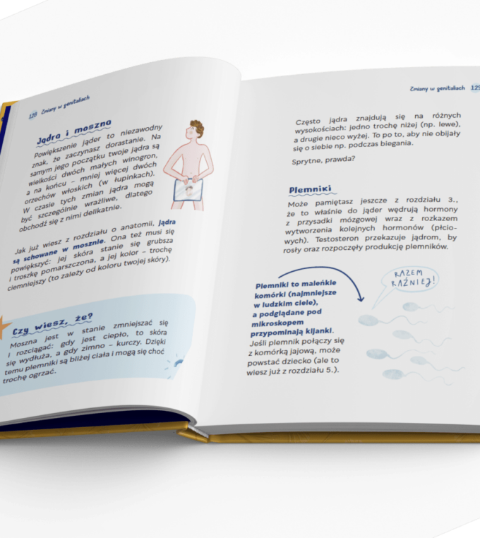 Twoje ciałopozytywne dojrzewanie dla chłopców