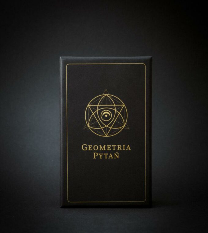 Geometria Pytań - karty z książką