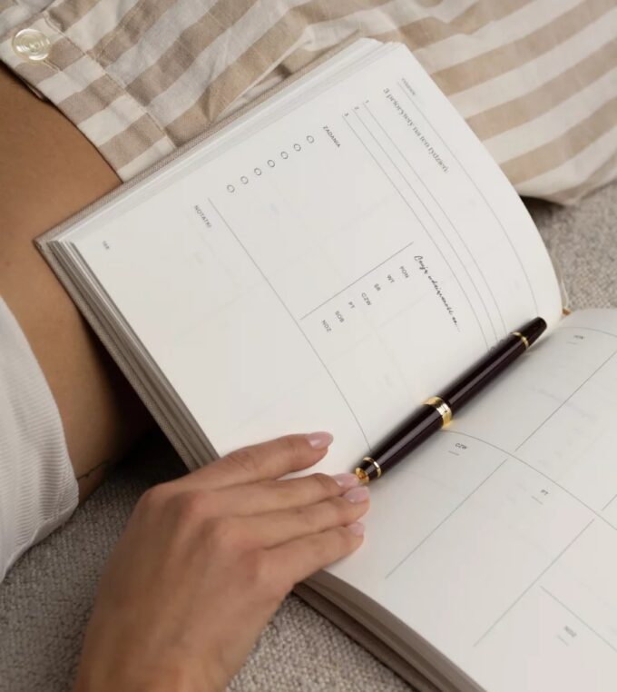 Planer Jaśnie Plan niebieski