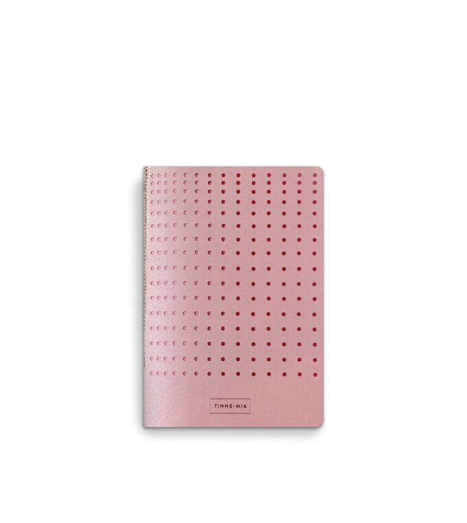 Notesik A6 Gridded Pink