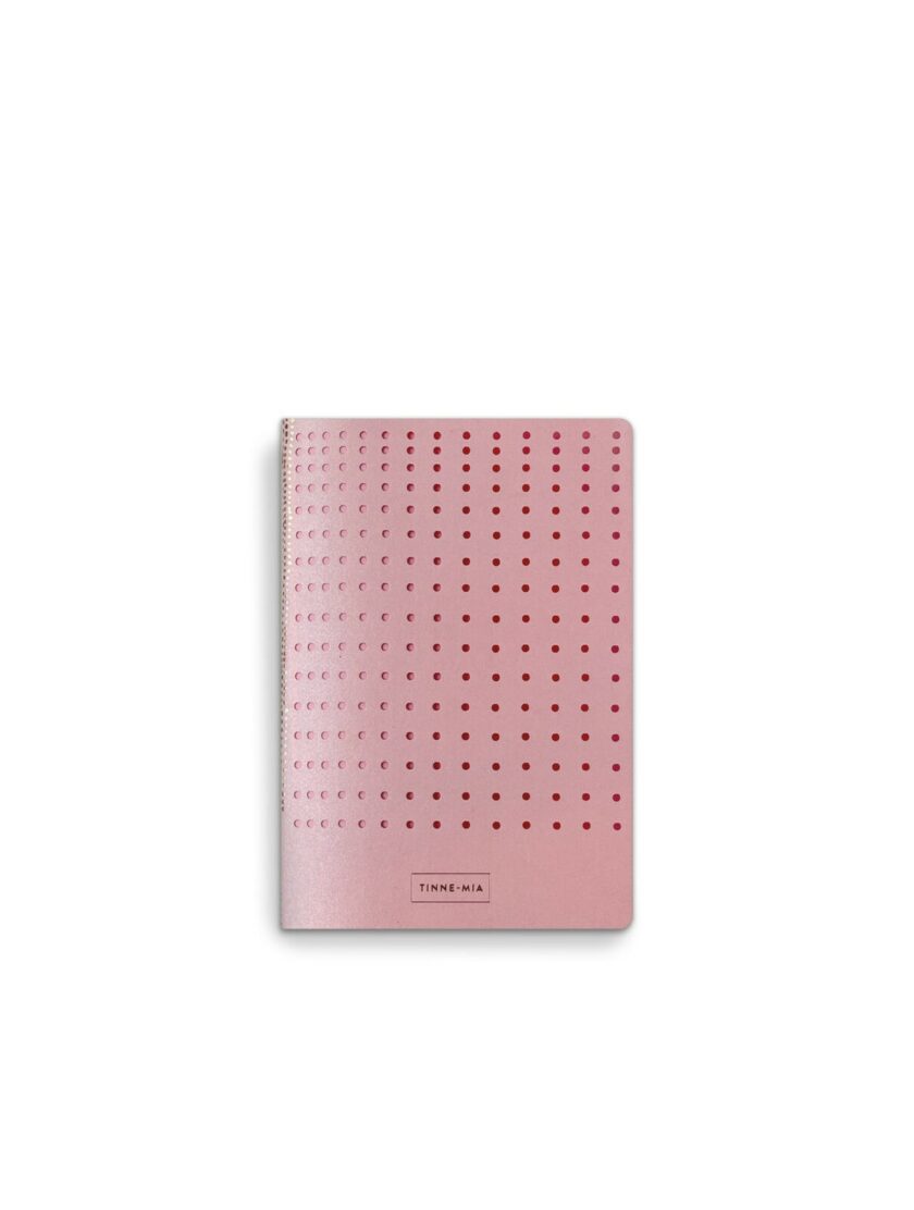 Notesik A6 Gridded Pink