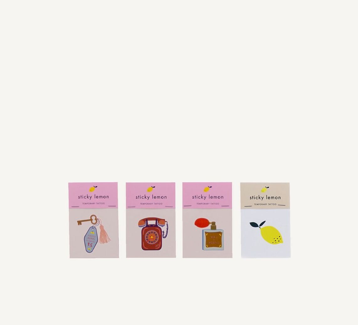 slou-STICKY-LEMON-tatuaz-maly