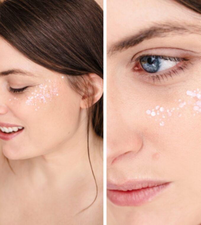 Bio brokat Peachy Pink