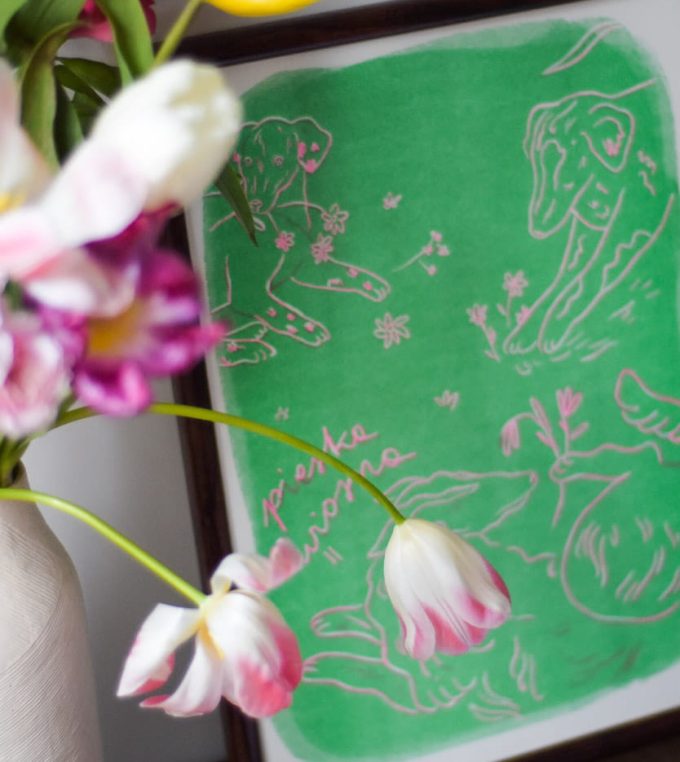 Plakat Pieska Wiosna II