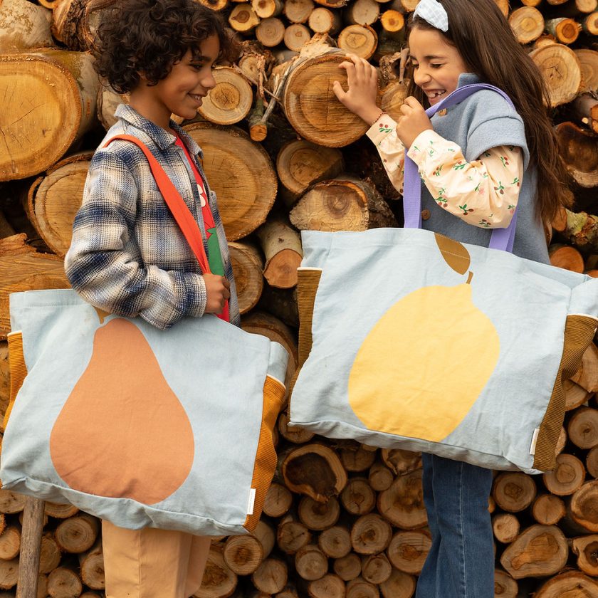Torba Shopper Jeans Lemon - Image 5