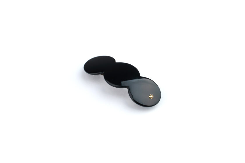 Spinka Triplet Barrette Black