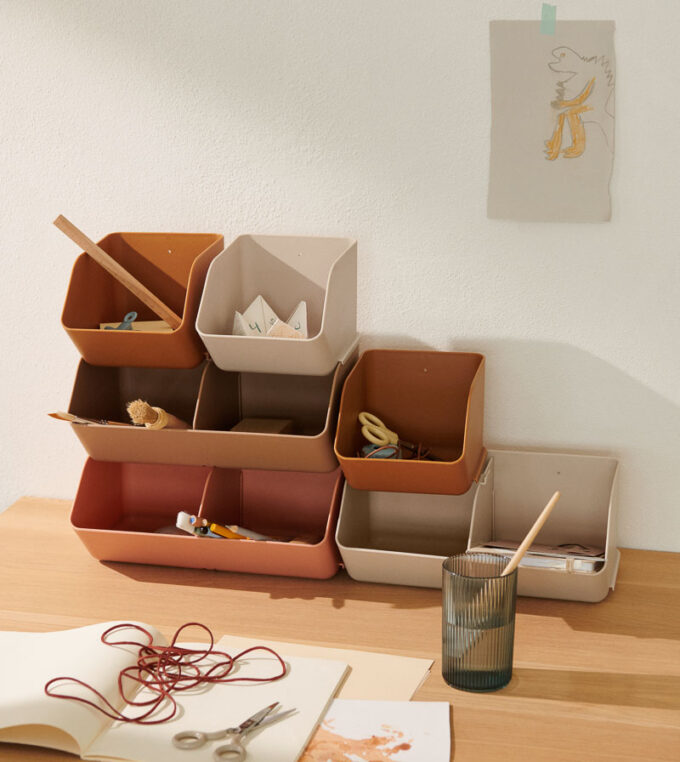 Organizer biurkowy Tuscany Rose s -2 pack