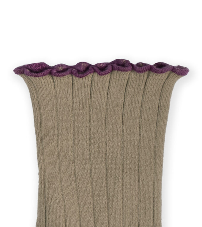 Skarpety brązowe Delphine