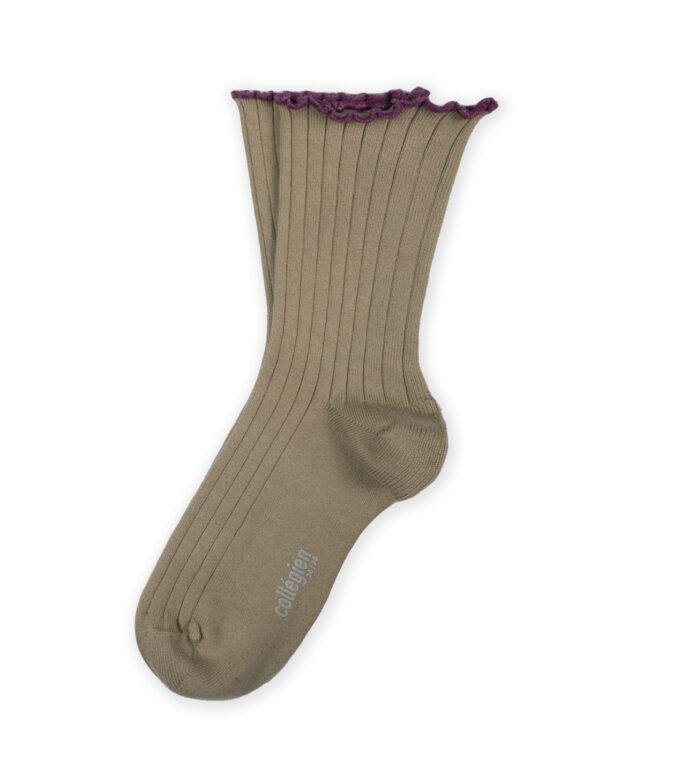 Skarpety brązowe Delphine