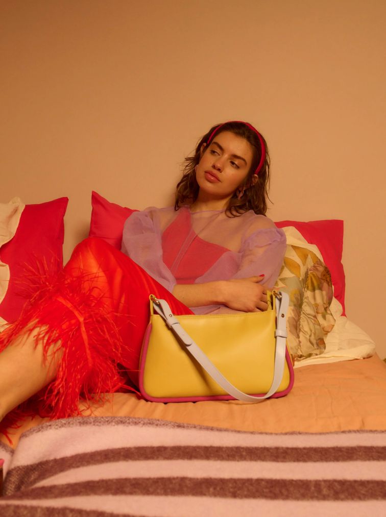 Torebka Il Sole Lemon Leaf + Positano Purple - obrazek 2