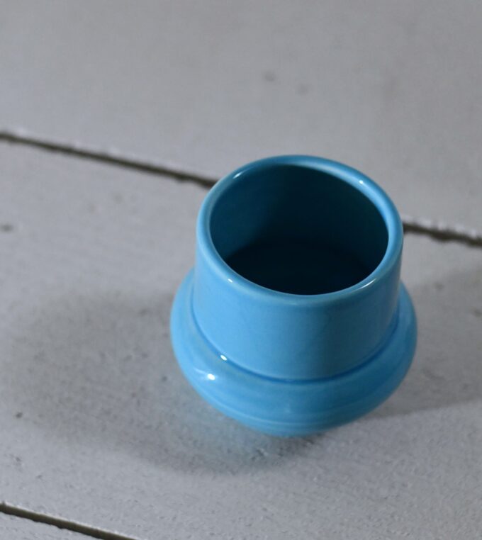 Kubek Brzuszek niebieski