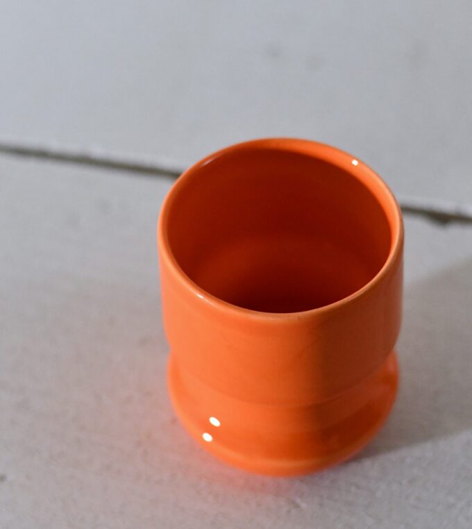 Kubek Wgłębiony pomarańczowy