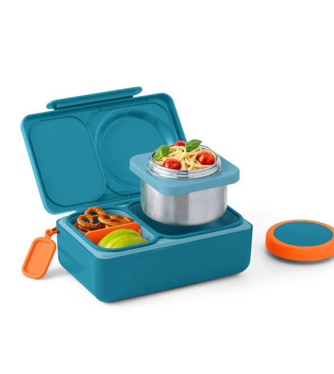 Lunchbox z termosem Omiebox UP Teal Green