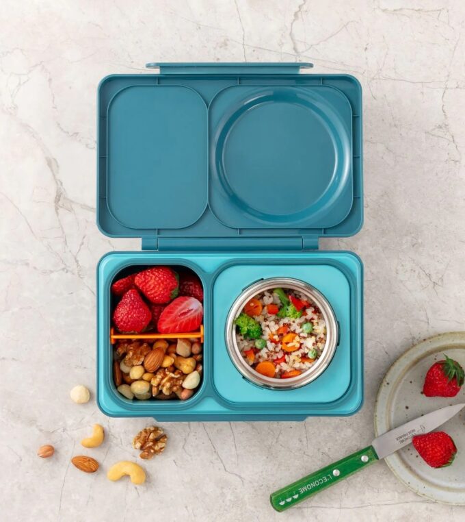 Lunchbox z termosem Omiebox UP Teal Green
