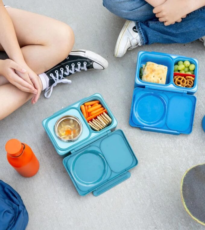 Lunchbox z termosem Omiebox UP Teal Green