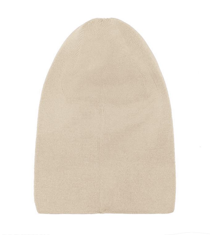 Czapka Slouch Beanie beżowa