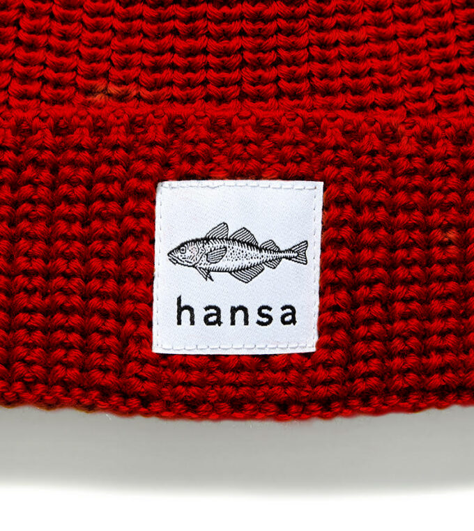 Czapka Beanie czerwona