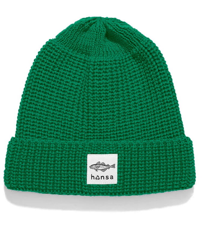 slou-czapka-beanie-recykling-zielona-hansa