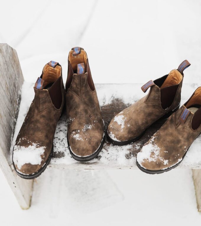 Sztyblety 584 Rustic Brown ocieplane