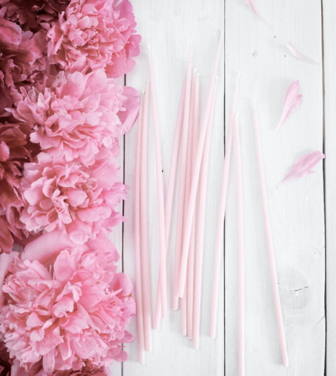 Cienkie świece Maxi Slim 10 szt.