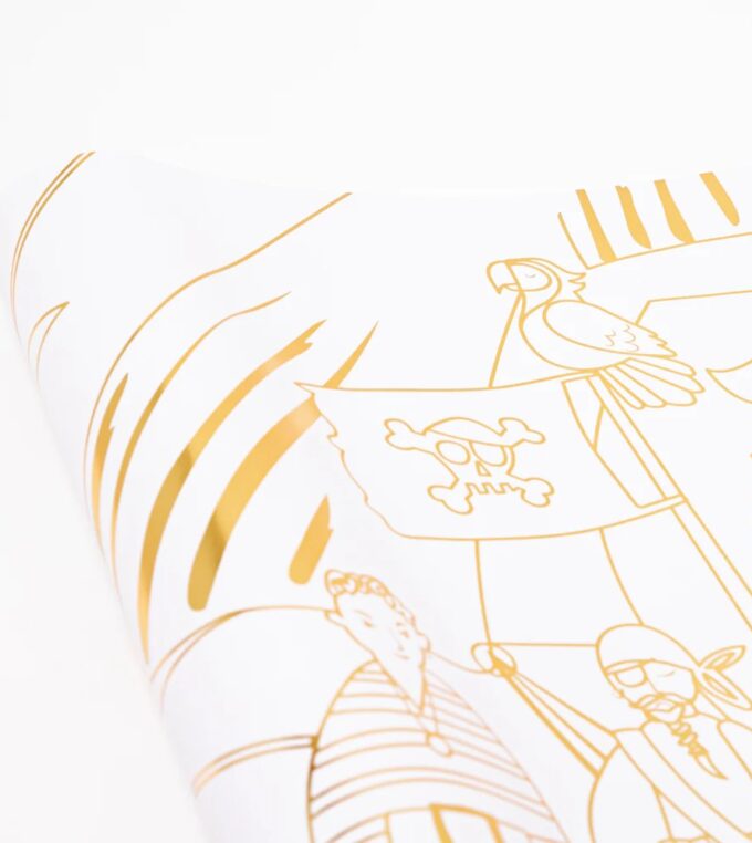 Plakaty kolorowanki Piraci