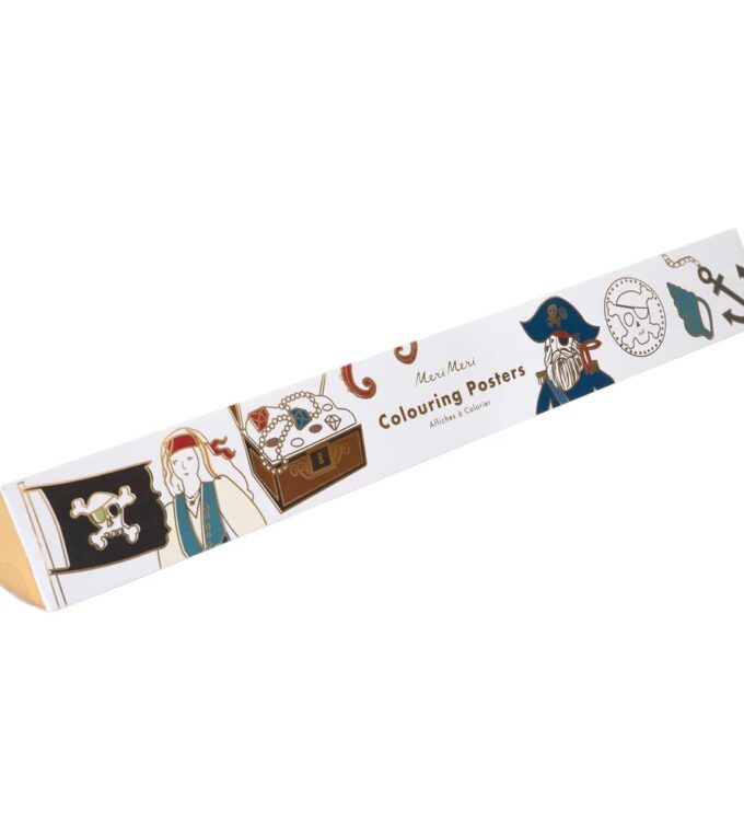 Plakaty kolorowanki Piraci