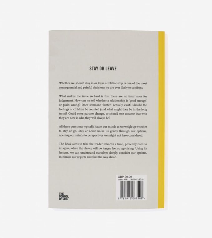 Książka Stay Or Leave