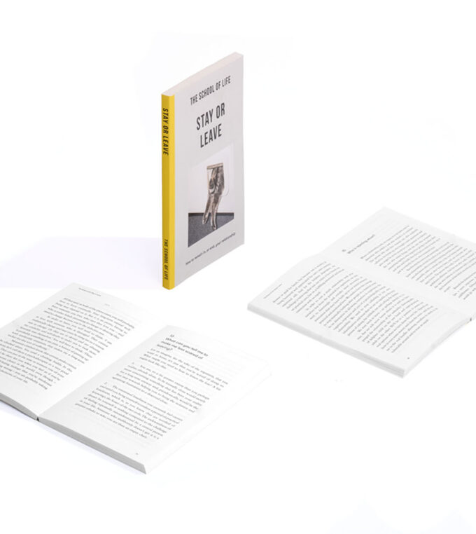 Książka Stay Or Leave