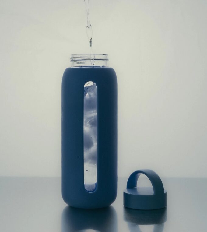 Butelka szklana Day 600ml Cornflower