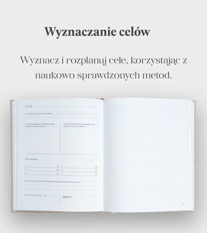 Planer Jaśnie Plan niebieski