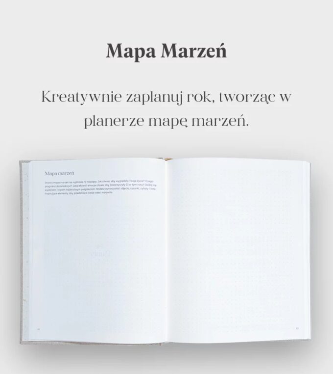 Planer Jaśnie Plan niebieski