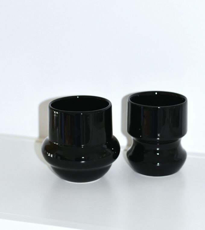 Kubek Wgłębiony czarny