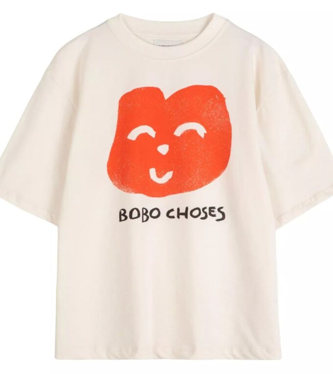 T-shirt Joful Face Boxy