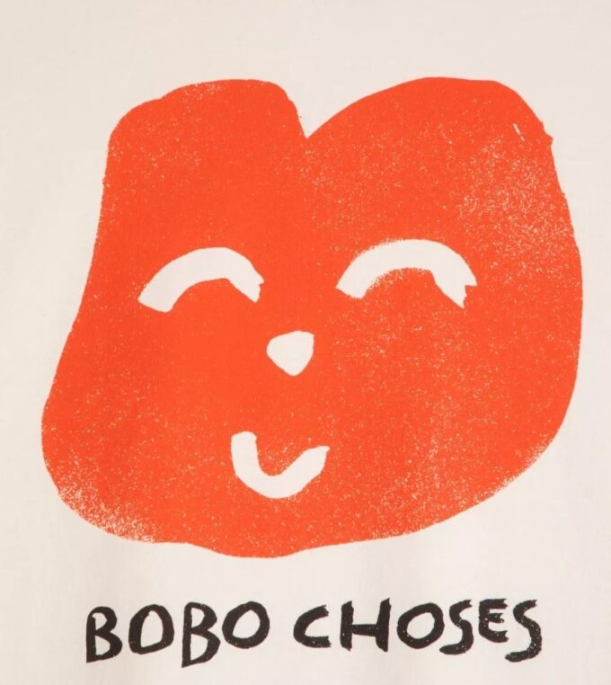 T-shirt Joful Face Boxy