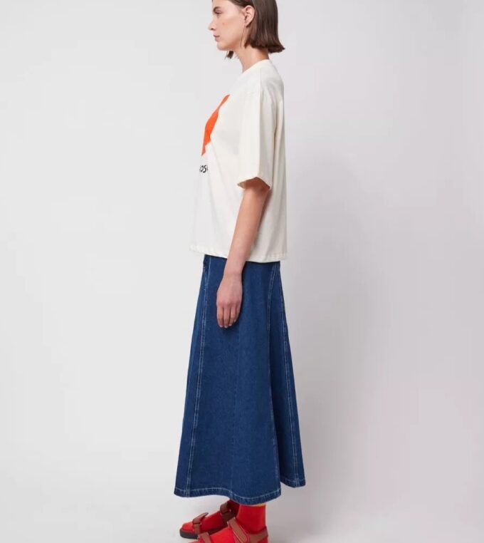 T-shirt Joful Face Boxy